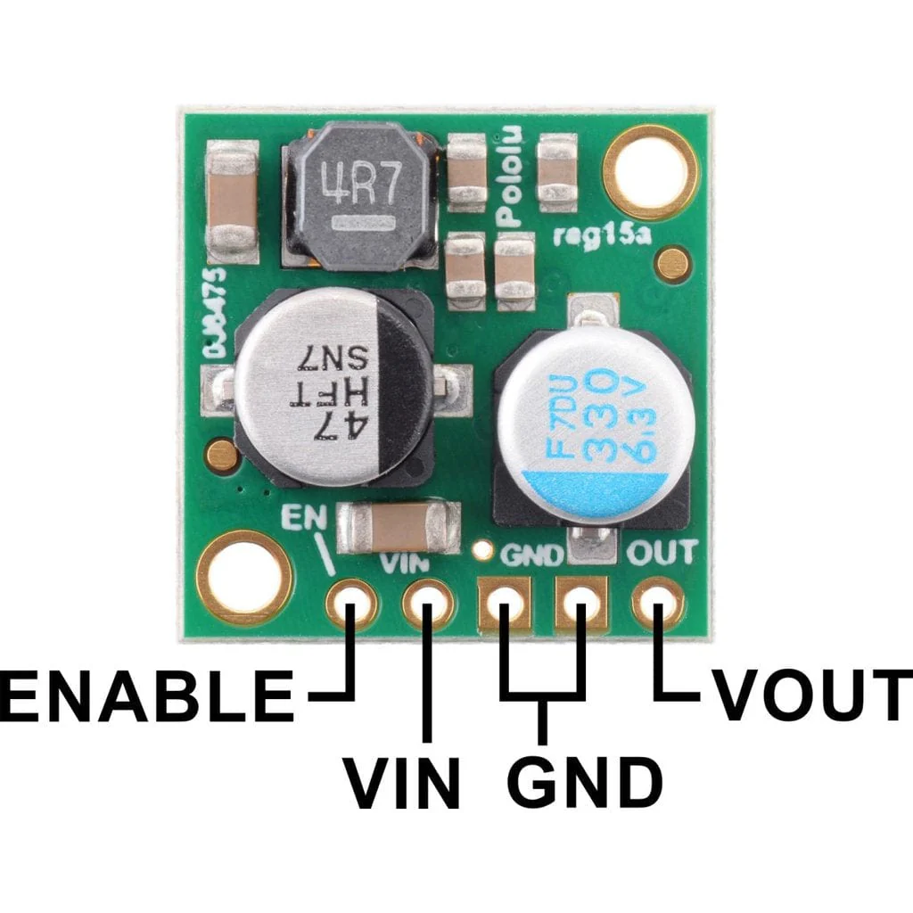 Pololu 3.3V, 2.5A Step-Down Voltage Regulator D24V25F3 [Discontinued] - Image 5