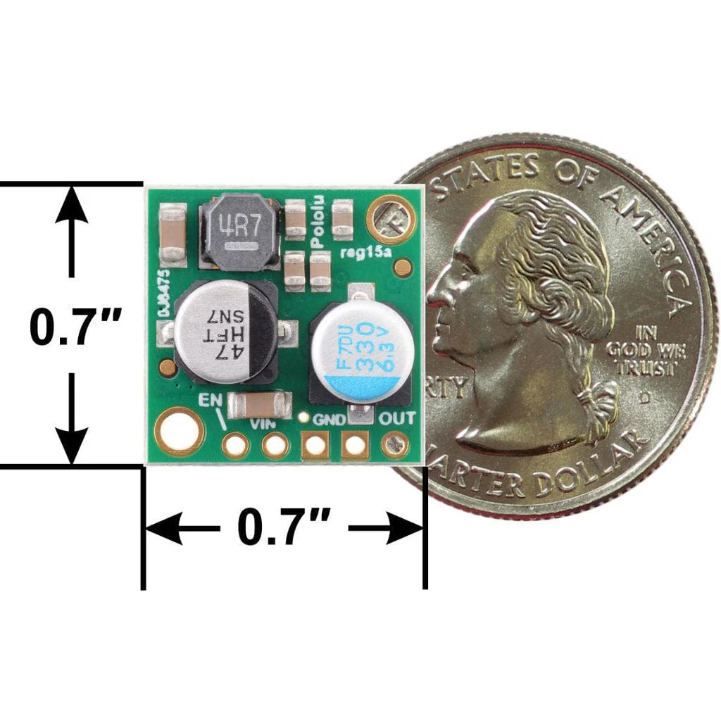 Pololu 3.3V, 2.5A Step-Down Voltage Regulator D24V25F3 [Discontinued] - Image 7