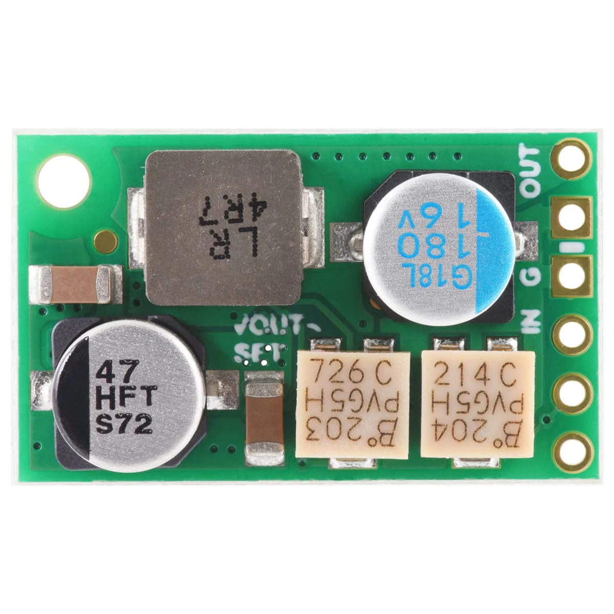 Pololu 4.2-15V 3A Fine-Adjust Step-Down Voltage Regulator with Adjustable Low-Voltage Cutoff (D30V30MASCMA) - Image 3