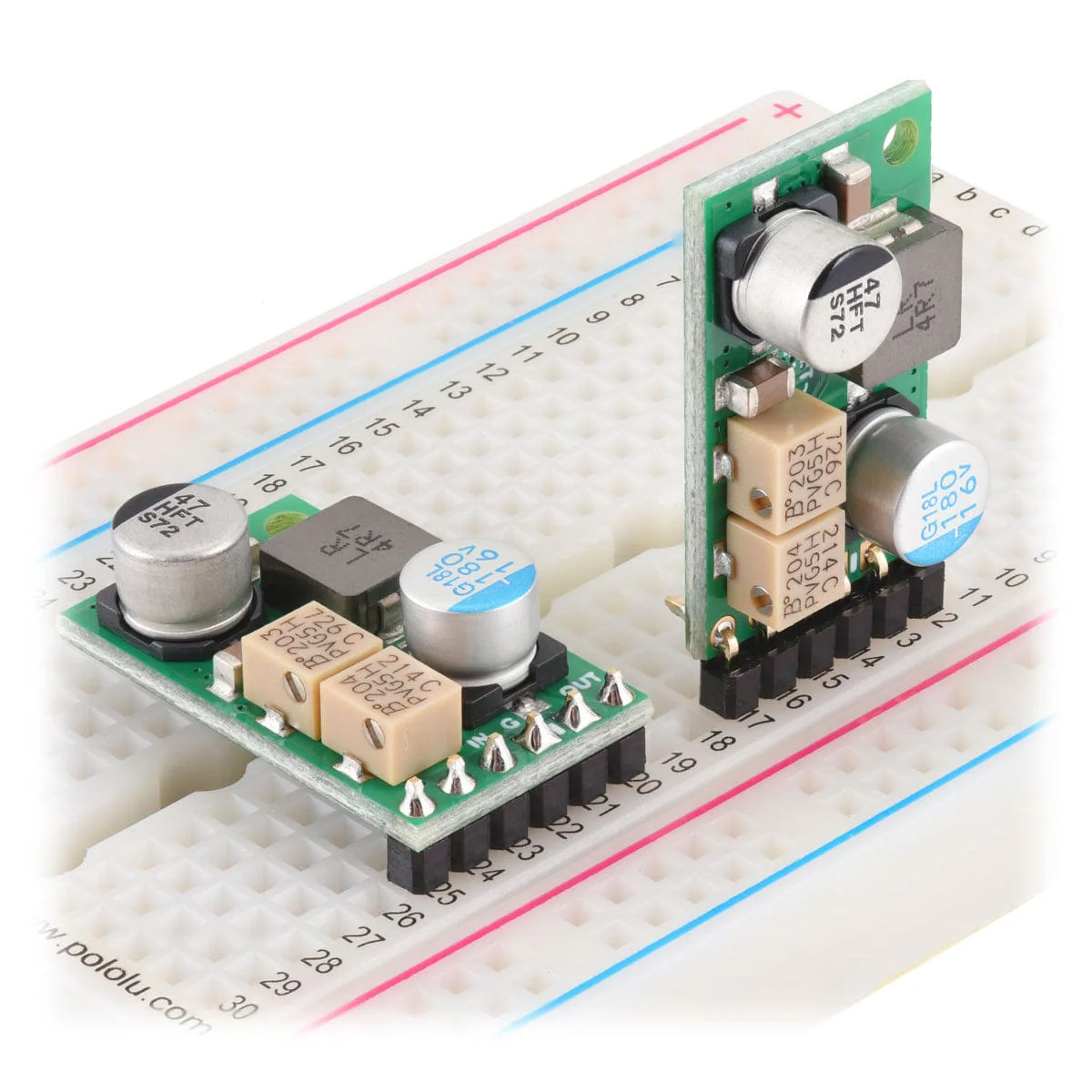 Pololu 4.2-15V 3A Fine-Adjust Step-Down Voltage Regulator with Adjustable Low-Voltage Cutoff (D30V30MASCMA) - Image 5