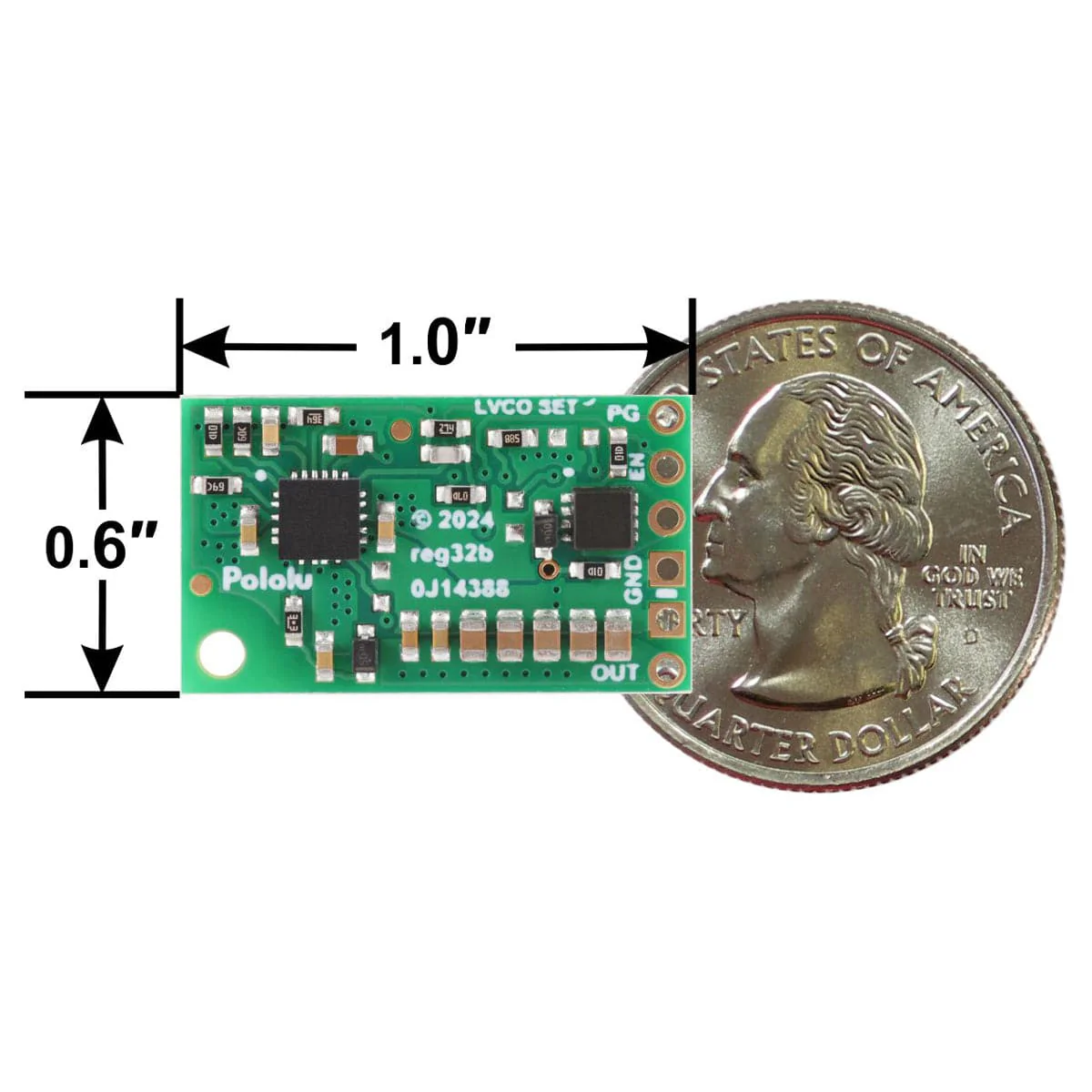 Pololu 4.2-15V 3A Fine-Adjust Step-Down Voltage Regulator with Adjustable Low-Voltage Cutoff (D30V30MASCMA) - Image 6