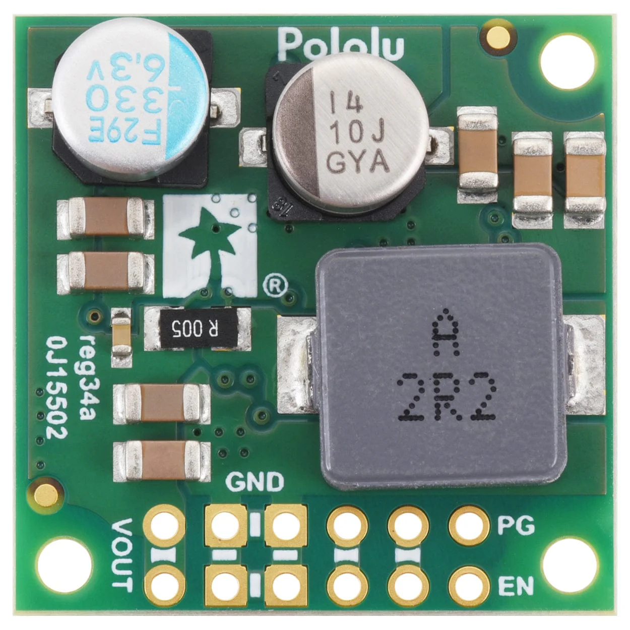 Pololu 5.3V 6A Step-Down Voltage Regulator (D42V55F5.3) - Image 2
