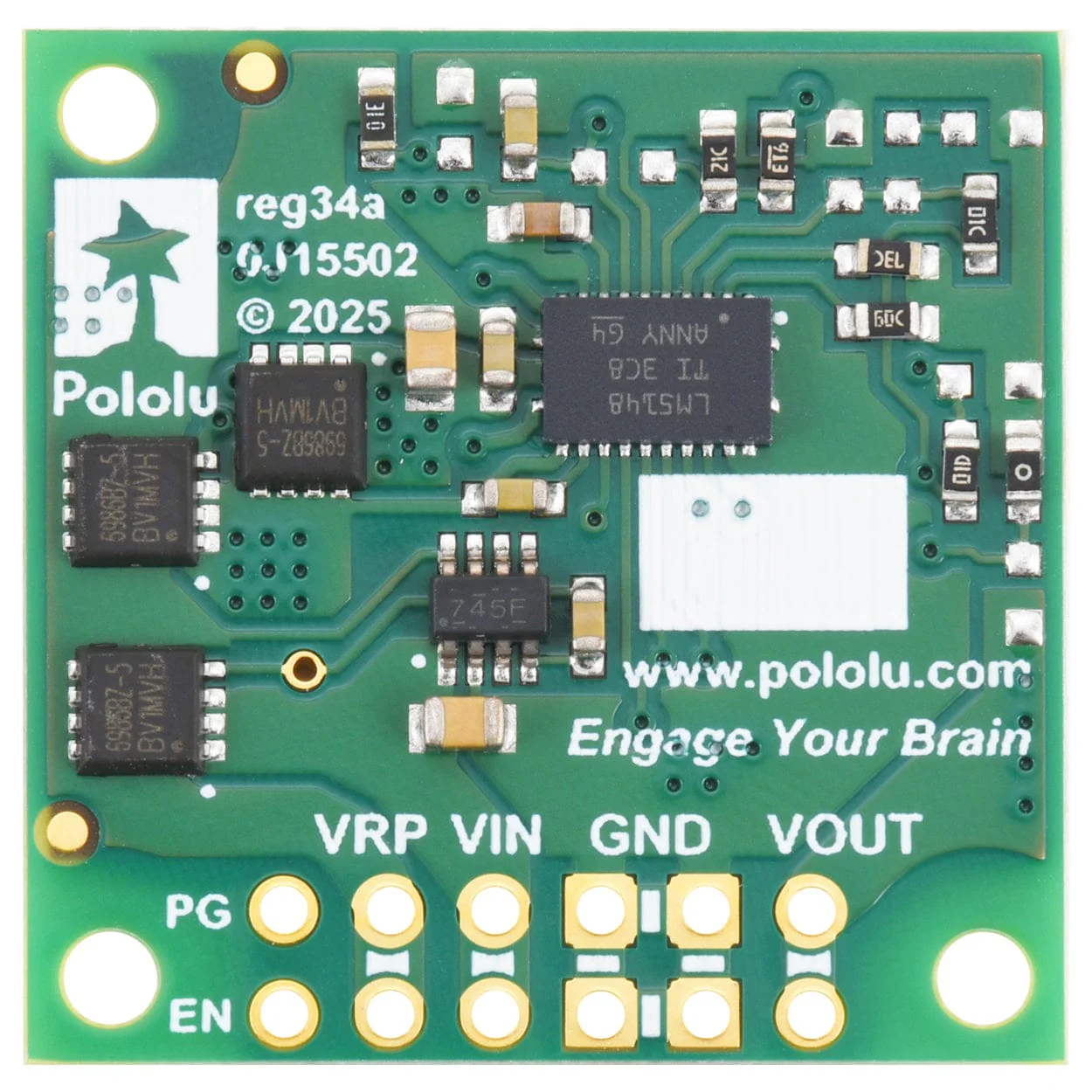 Pololu 5.3V 6A Step-Down Voltage Regulator (D42V55F5.3) - Image 3