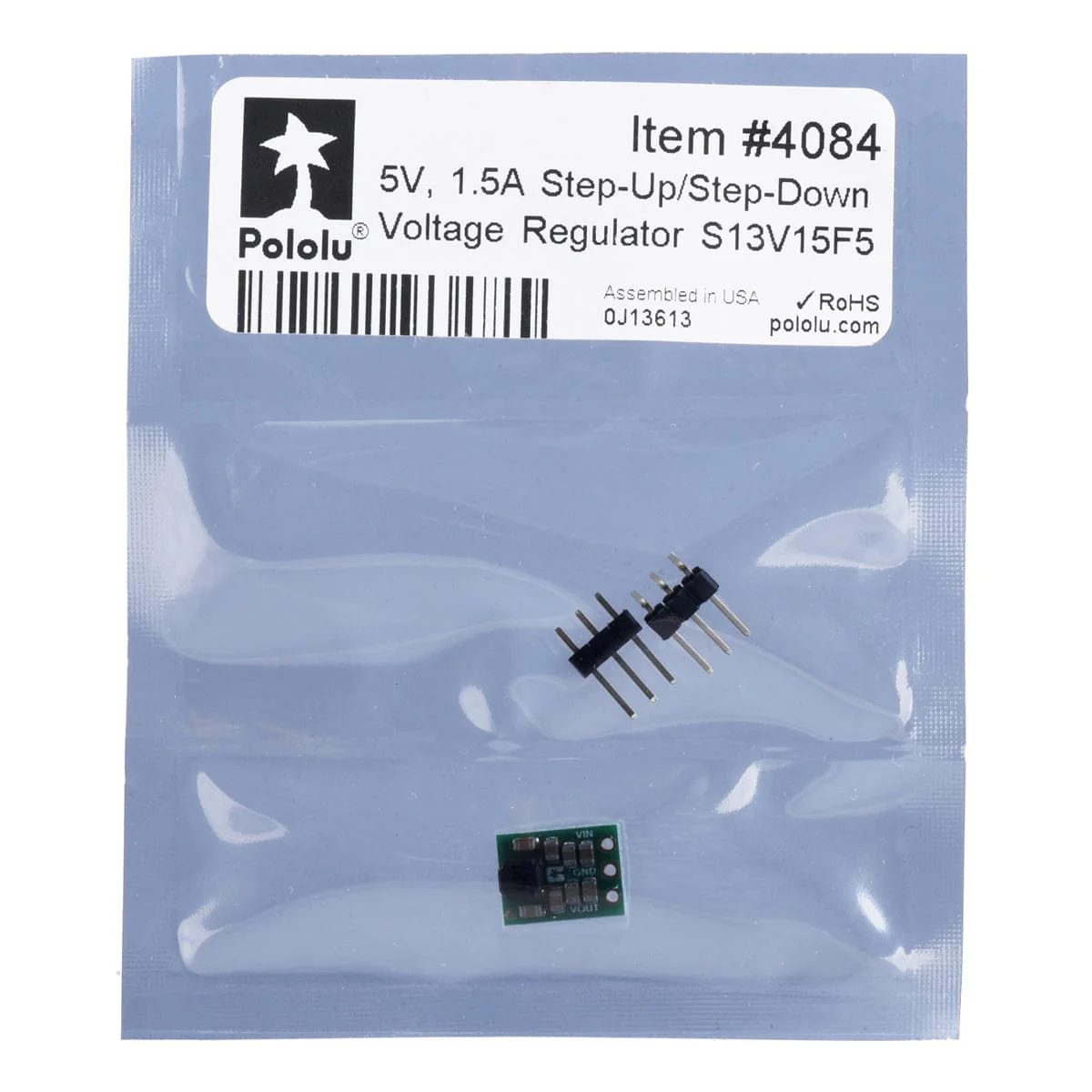 Pololu 5V 1.5A Step-Up/Step-Down Voltage Regulator S13V15F5 - Image 8