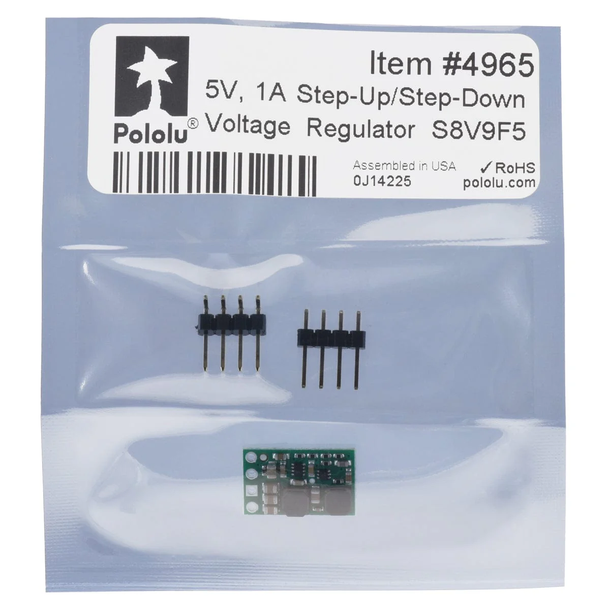Pololu 5V 1.5A Step-Up/Step-Down Voltage Regulator S8V9F5 - Image 8
