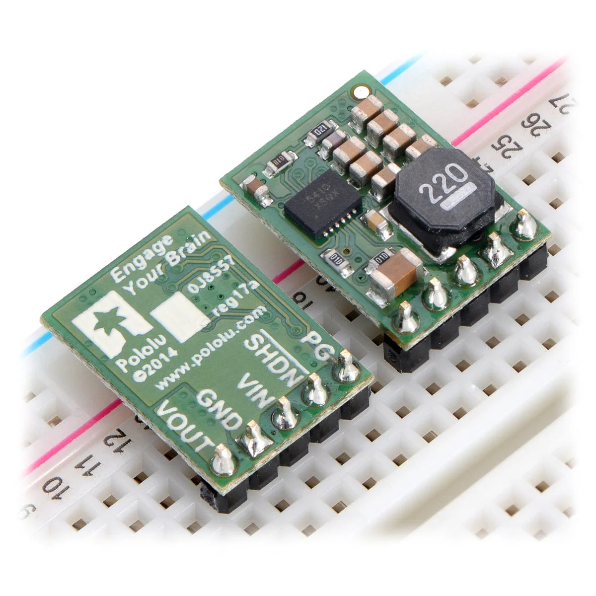 Pololu 5V 1A Step-Down Voltage Regulator (D24V10F5) - Image 4
