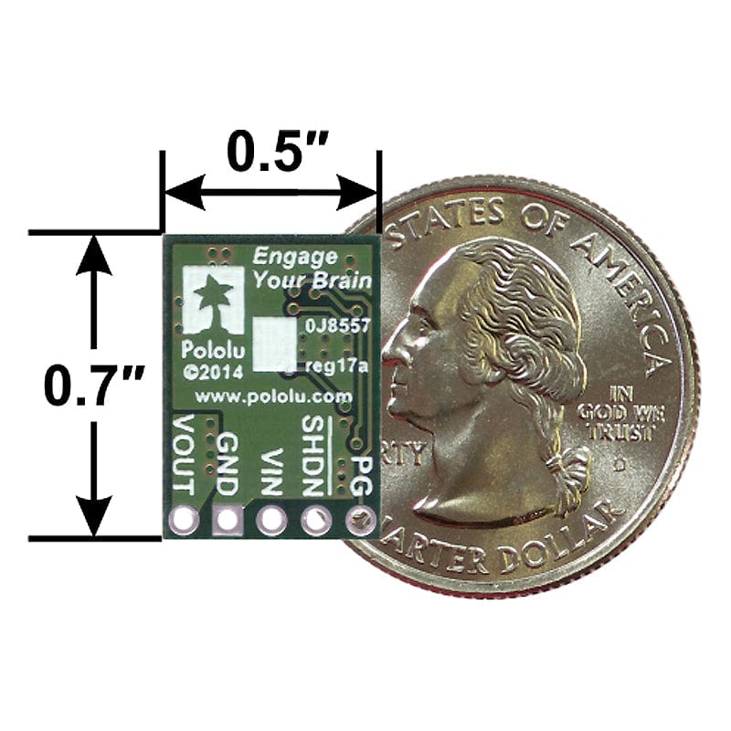Pololu 5V 1A Step-Down Voltage Regulator (D24V10F5) - Image 5