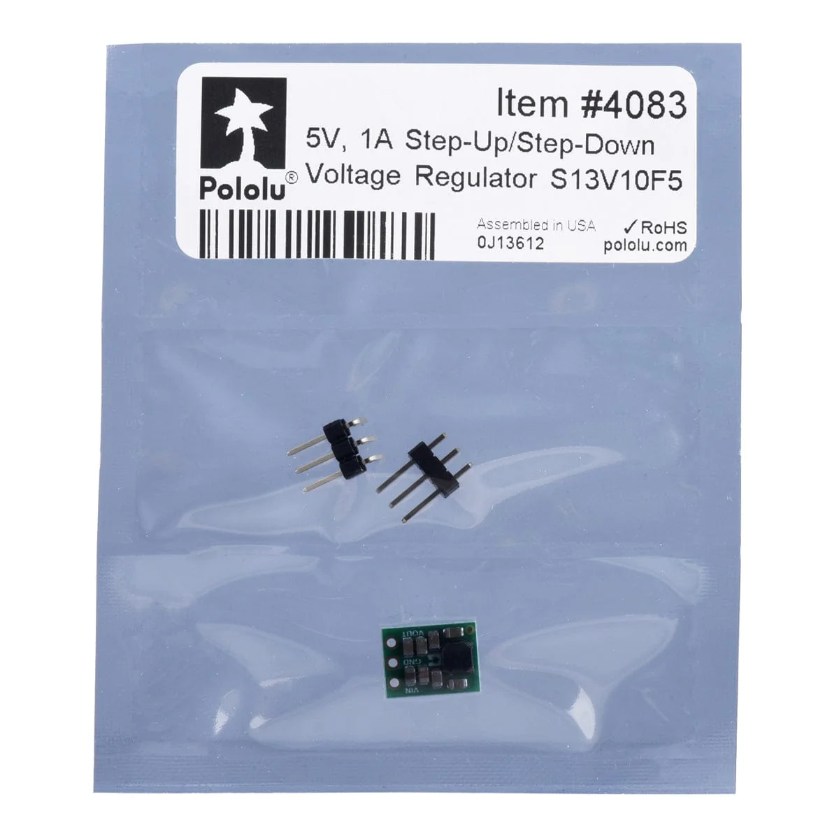 Pololu 5V 1A Step-Up/Step-Down Voltage Regulator S13V10F5 - Image 10