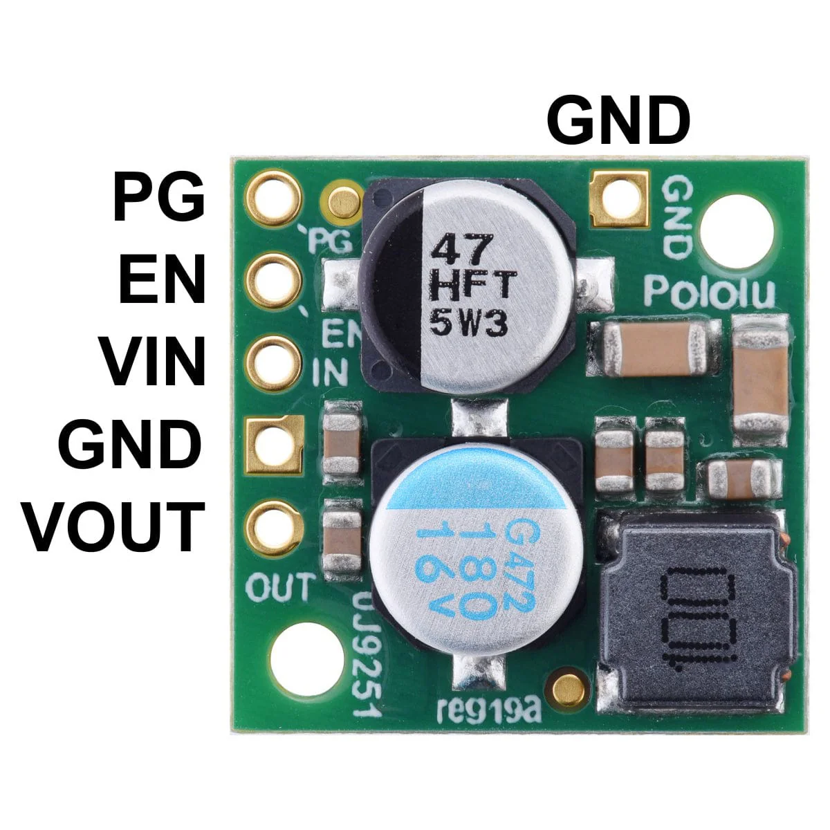 Pololu 5V 2.5A Step-Down Voltage Regulator (D24V22F5) - Image 5