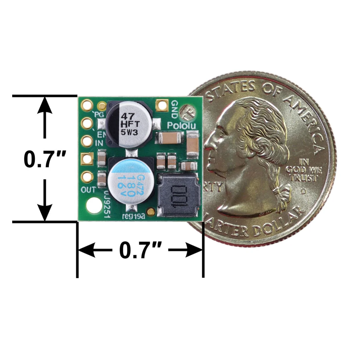 Pololu 5V 2.5A Step-Down Voltage Regulator (D24V22F5) - Image 6