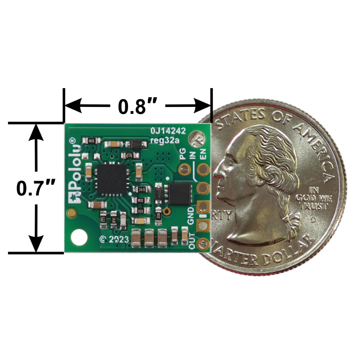 Pololu 6V 3.3A Step-Down Voltage Regulator D30V30F6 - Image 6