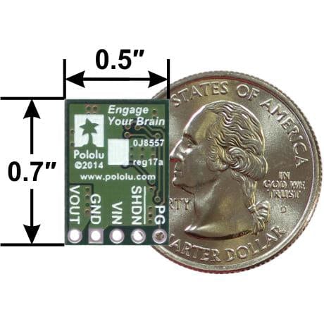 Pololu 9V, 1A Step-Down Voltage Regulator D24V10F9 - Image 5