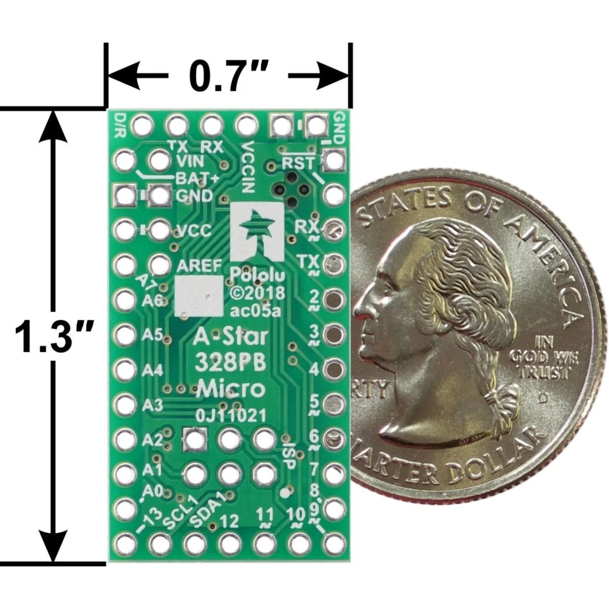 Pololu A-Star 328PB Micro - 3.3V 8MHz - Image 6