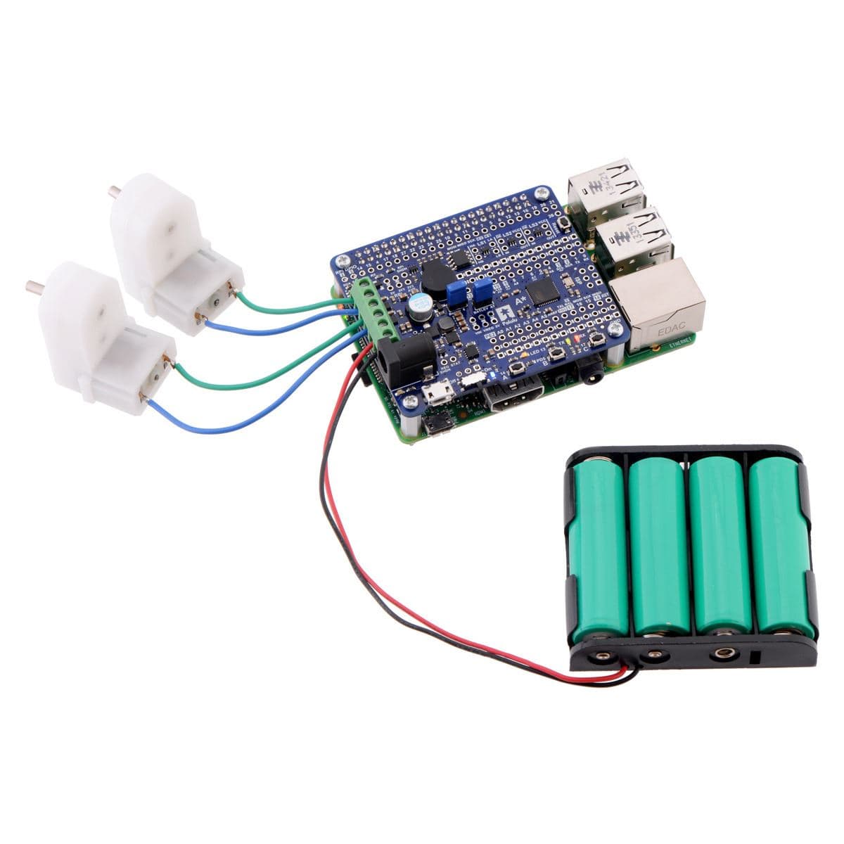Pololu A-Star 32U4 Robot Controller LV with Raspberry Pi Bridge - Image 4