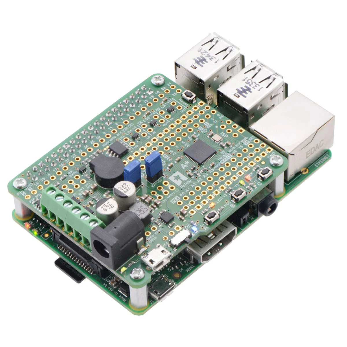 Pololu A-Star 32U4 Robot Controller SV with Raspberry Pi Bridge - Image 3