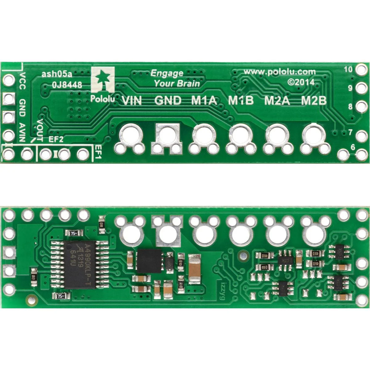 Pololu A4990 Dual Motor Driver Shield for Arduino - Image 4