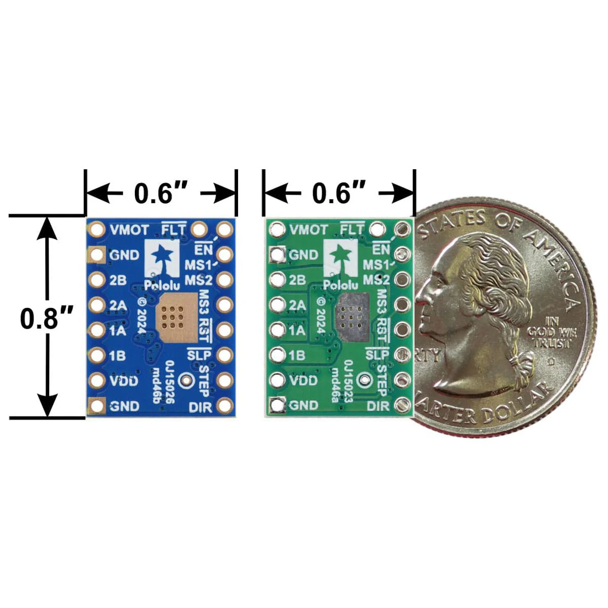 Pololu A5984 Stepper Motor Driver Carrier - Adjustable Current (Blue Edition) - Image 5