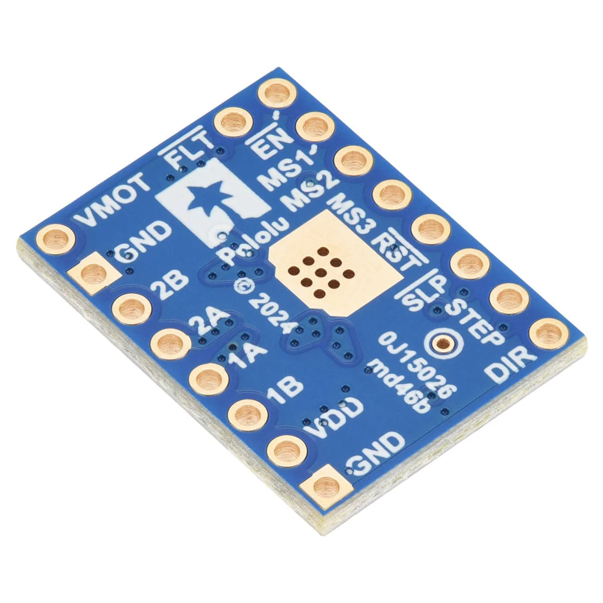 Pololu A5984 Stepper Motor Driver Carrier - Fixed 1.5A 5V / 1A 3.3V (Blue Edition) - Image 2