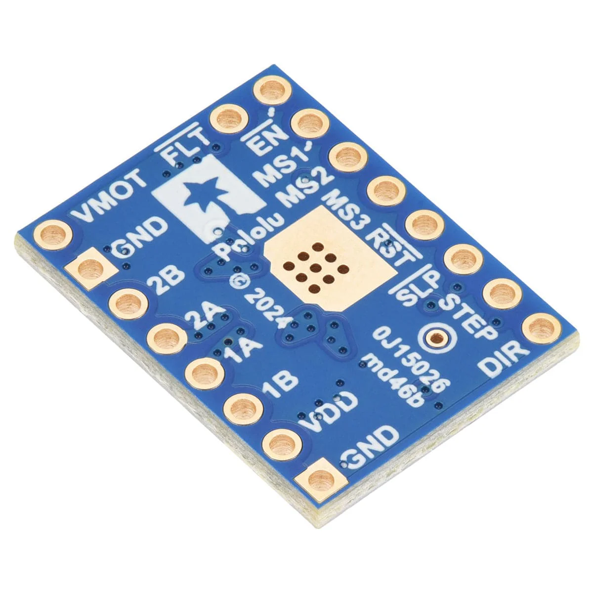 Pololu A5984 Stepper Motor Driver Carrier - Fixed 1A 5V / 660mA 3.3V (Blue Edition) - Image 2