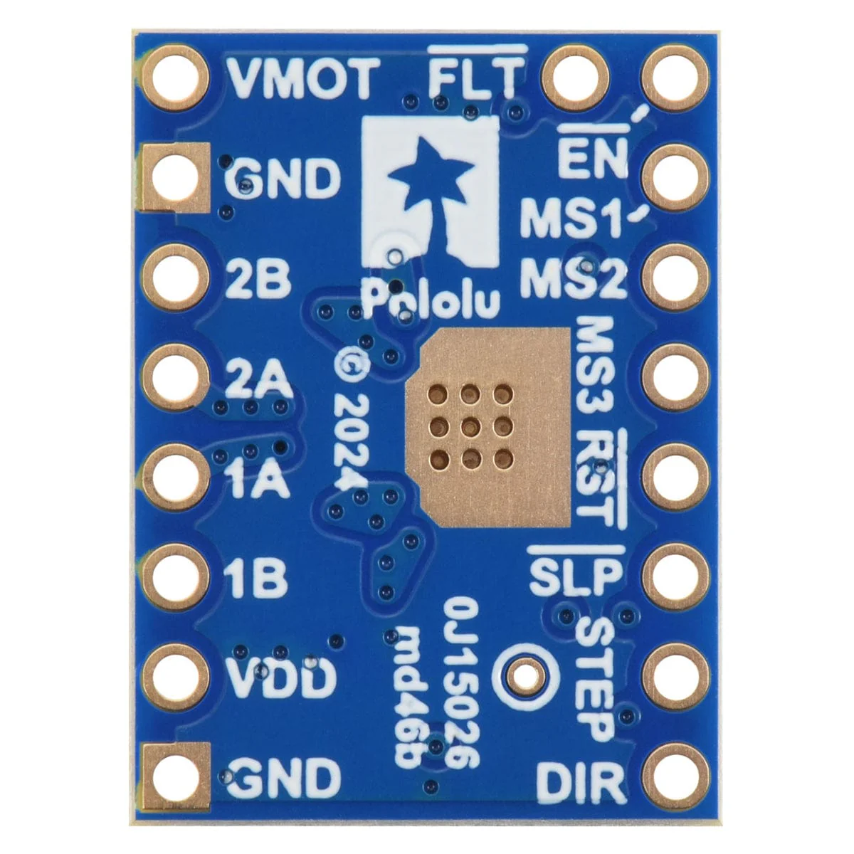 Pololu A5984 Stepper Motor Driver Carrier - Fixed 1A 5V / 660mA 3.3V (Blue Edition) - Image 4