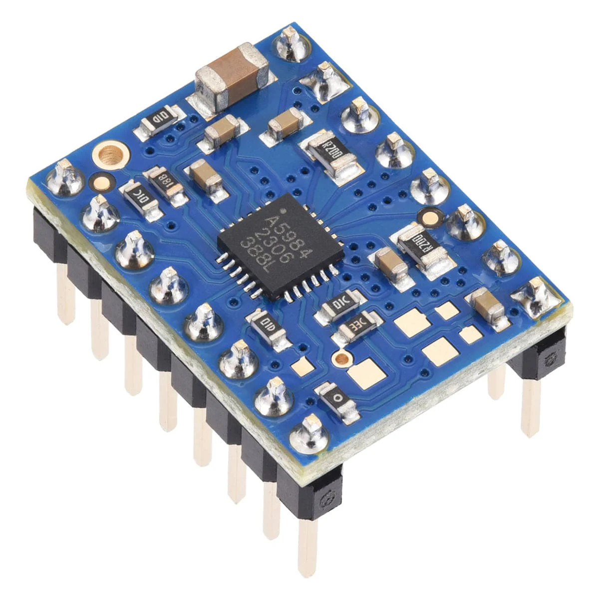 Pololu A5984 Stepper Motor Driver Carrier - Fixed 1A 5V / 660mA 3.3V (Blue Edition) - Image 6