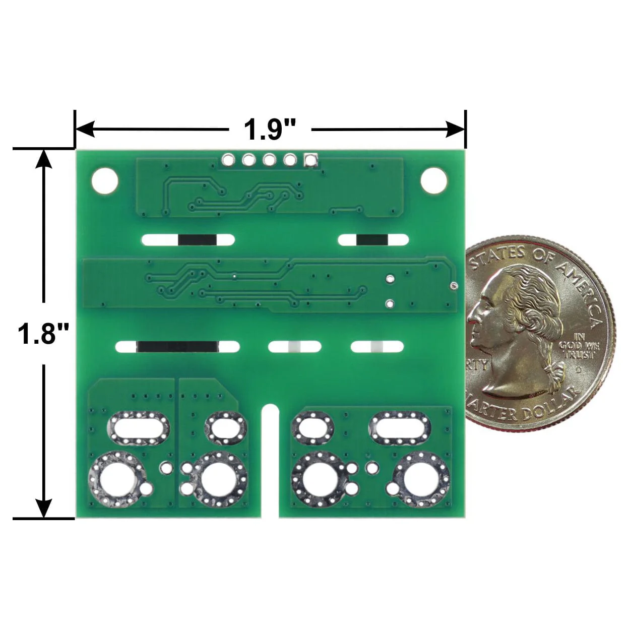 Pololu ACS37800KMACTR-030B3-I2C Power Monitor Carrier with Secondary I²C Isolation (Soldered Terminal Block) - Image 4