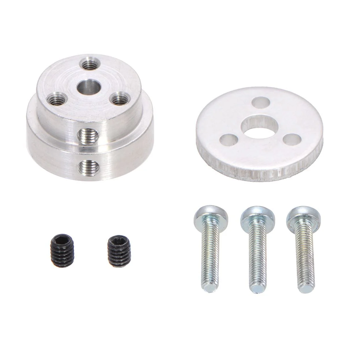 Pololu Aluminium Scooter Wheel Adapter for 4mm Shaft