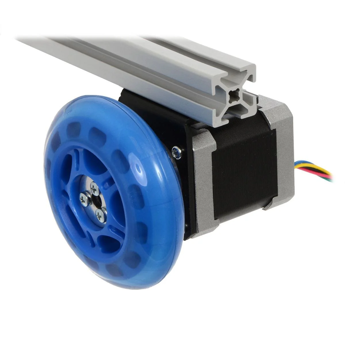 Pololu Aluminium Scooter Wheel Adapter for 5mm Shaft - Image 4