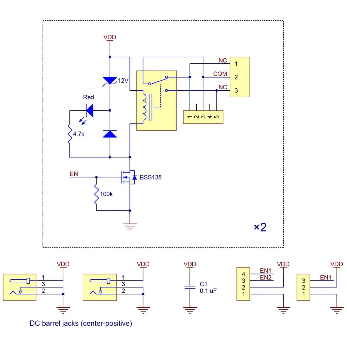 Pololu Basic 2-Channel SPDT Relay Carrier with 5VDC Relays (Assembled) - Image 4