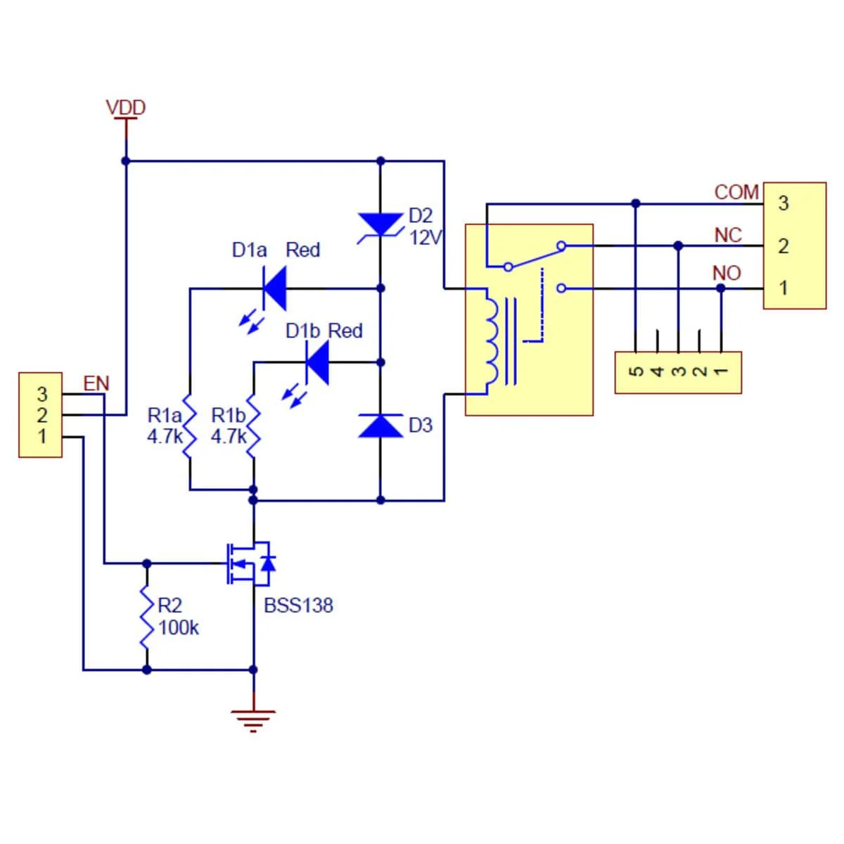 Pololu Basic SPDT Relay Carrier with 5VDC Relay (Assembled) - Image 5
