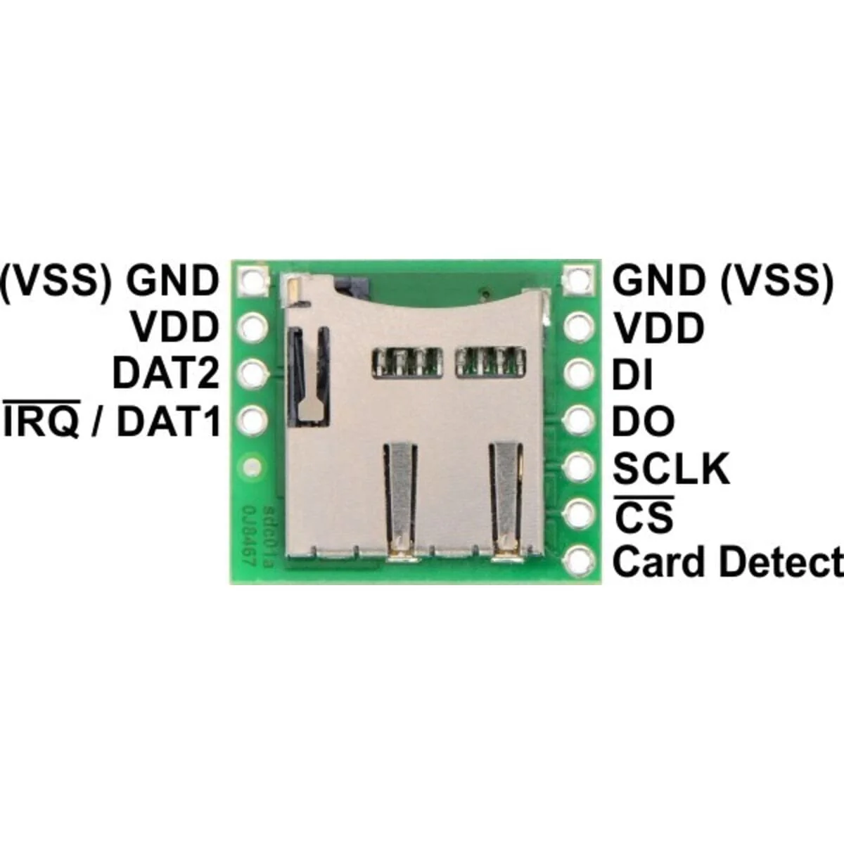Pololu Breakout Board for MicroSD Cards - Image 5
