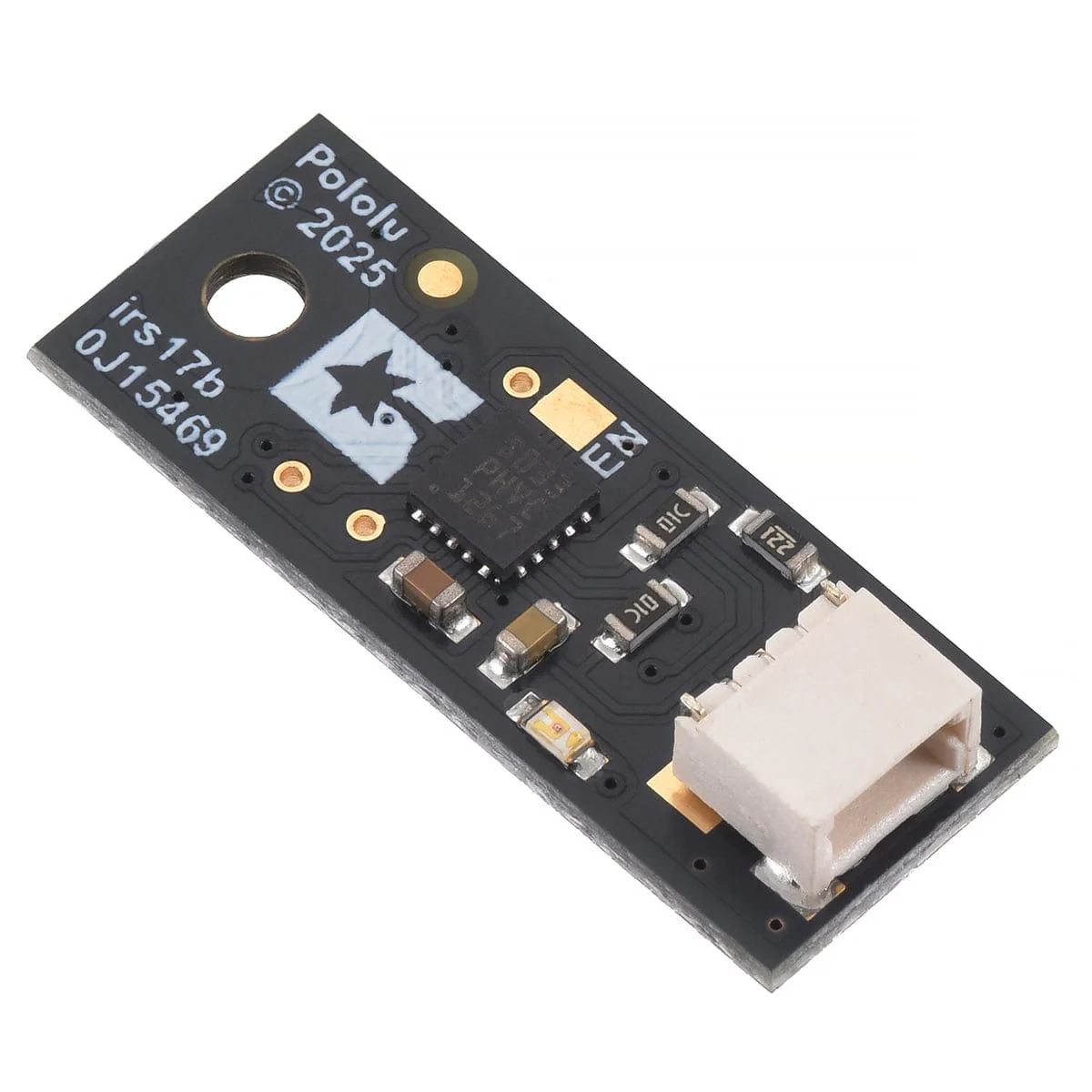 Pololu Digital Distance Sensor v2 with Side-Entry Connector - 10cm Range - Image 2
