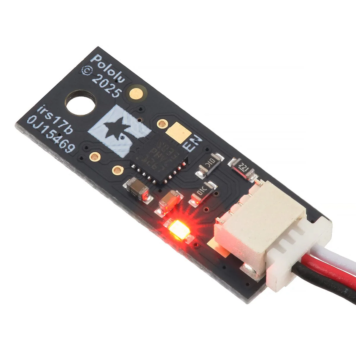 Pololu Distance Sensor v2 with Pulse Width Output and Side-Entry Connector - 50cm Range - Image 3
