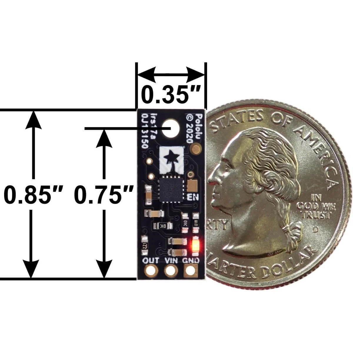 Pololu Distance Sensor with Pulse Width Output - 300cm - Image 5