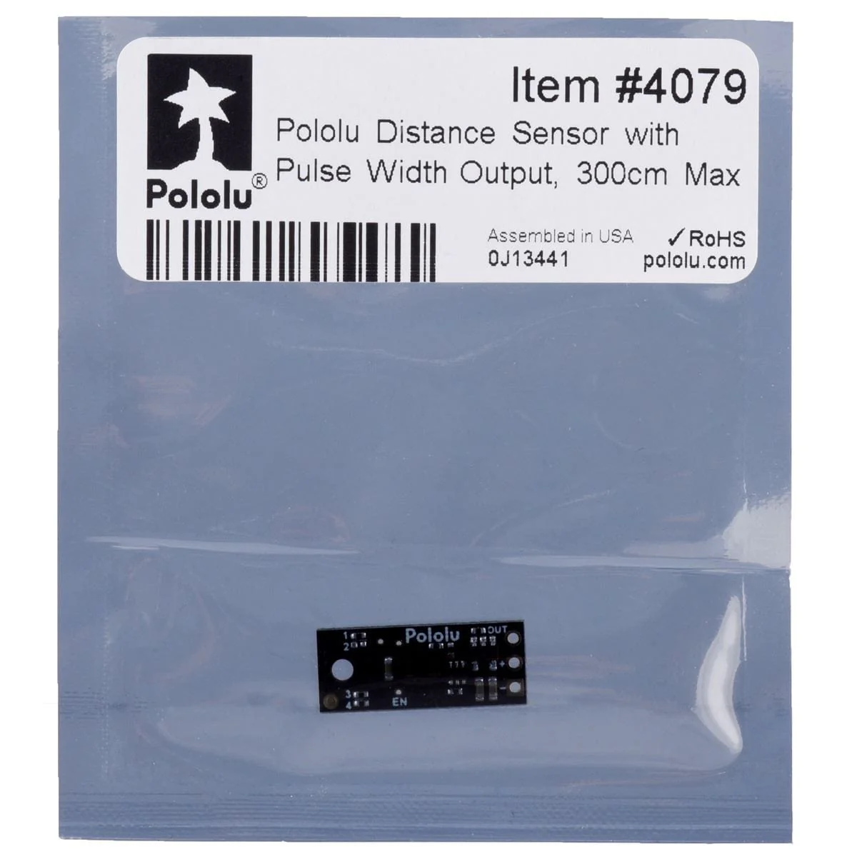 Pololu Distance Sensor with Pulse Width Output - 300cm - Image 6