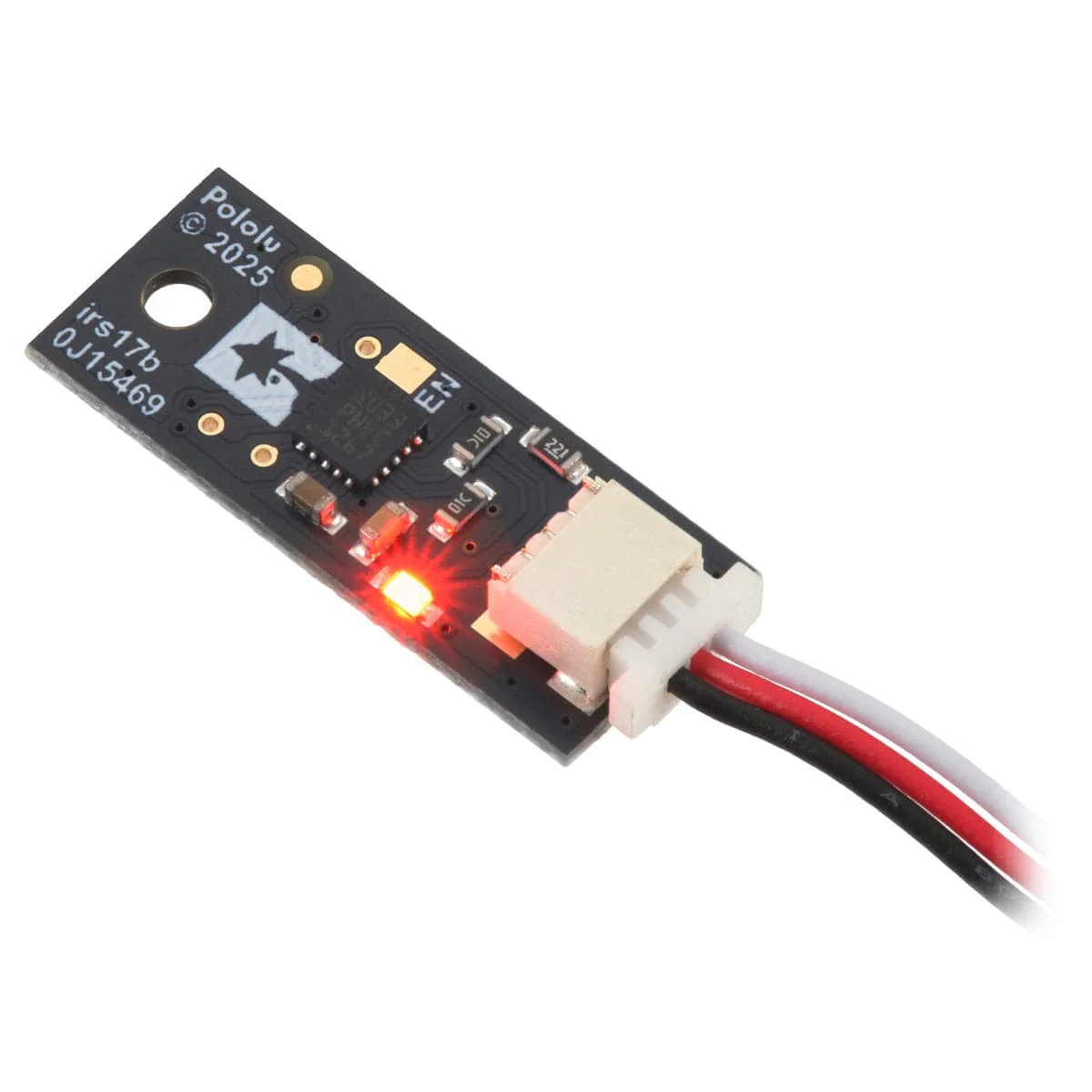 Pololu Distance Sensor with Pulse Width Output and Side-Entry Connector - 300cm Range - Image 3