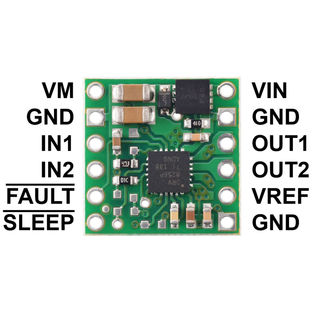 Pololu DRV8256P Single Brushed DC Motor Driver Carrier - Image 5