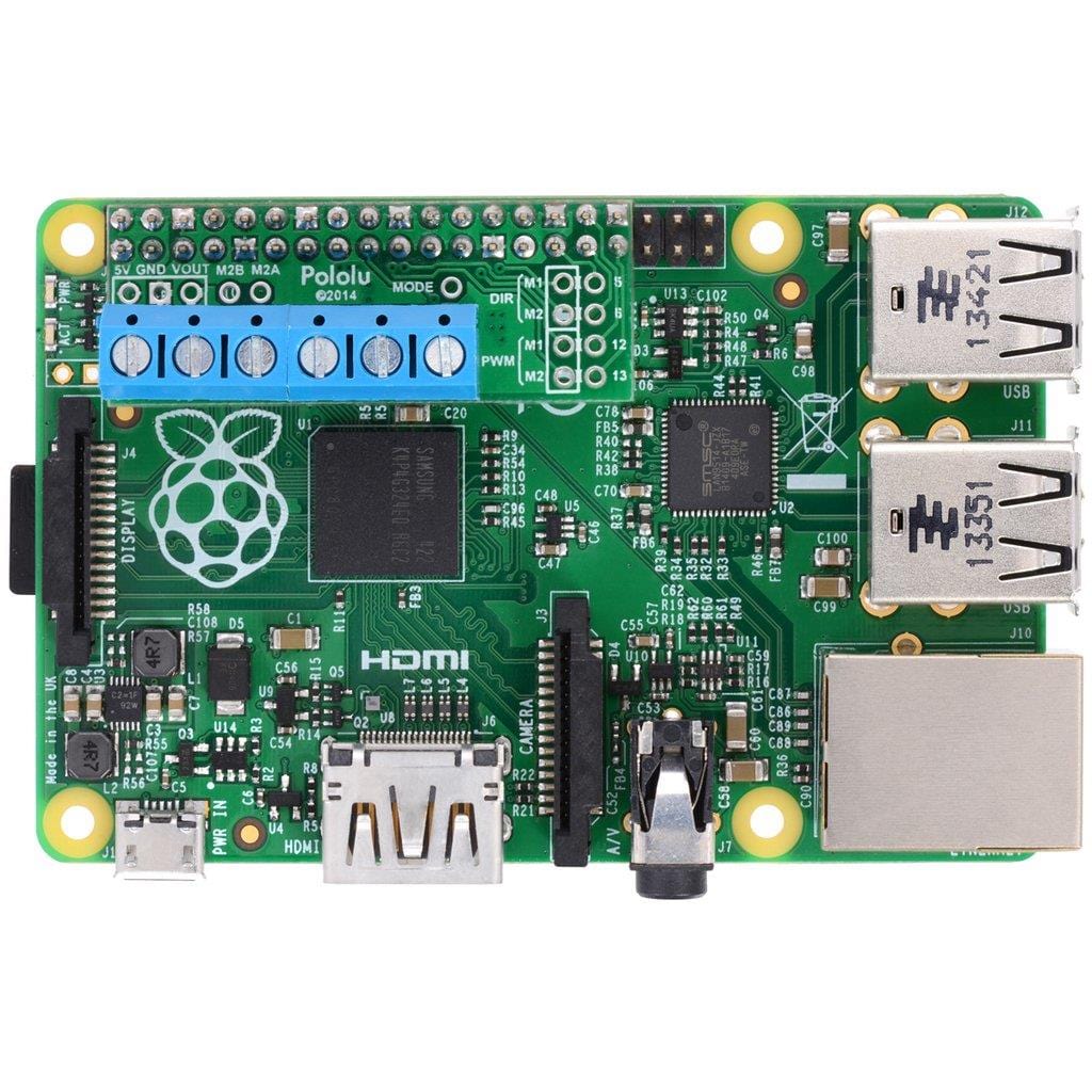 Pololu DRV8835 Dual Motor Driver Kit for Raspberry Pi - Image 4