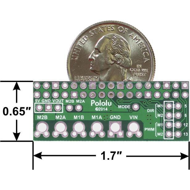 Pololu DRV8835 Dual Motor Driver Kit for Raspberry Pi - Image 8