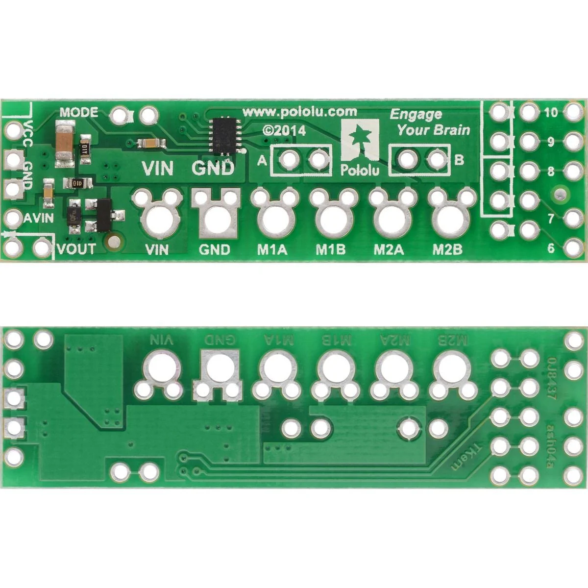 Pololu DRV8835 Dual Motor Driver Shield for Arduino - Image 4