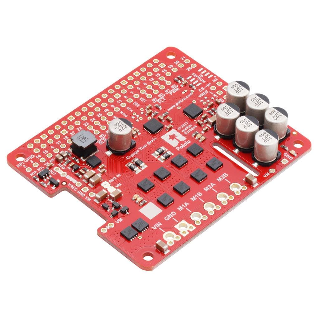 Pololu Dual G2 High-Power Motor Driver for Raspberry Pi