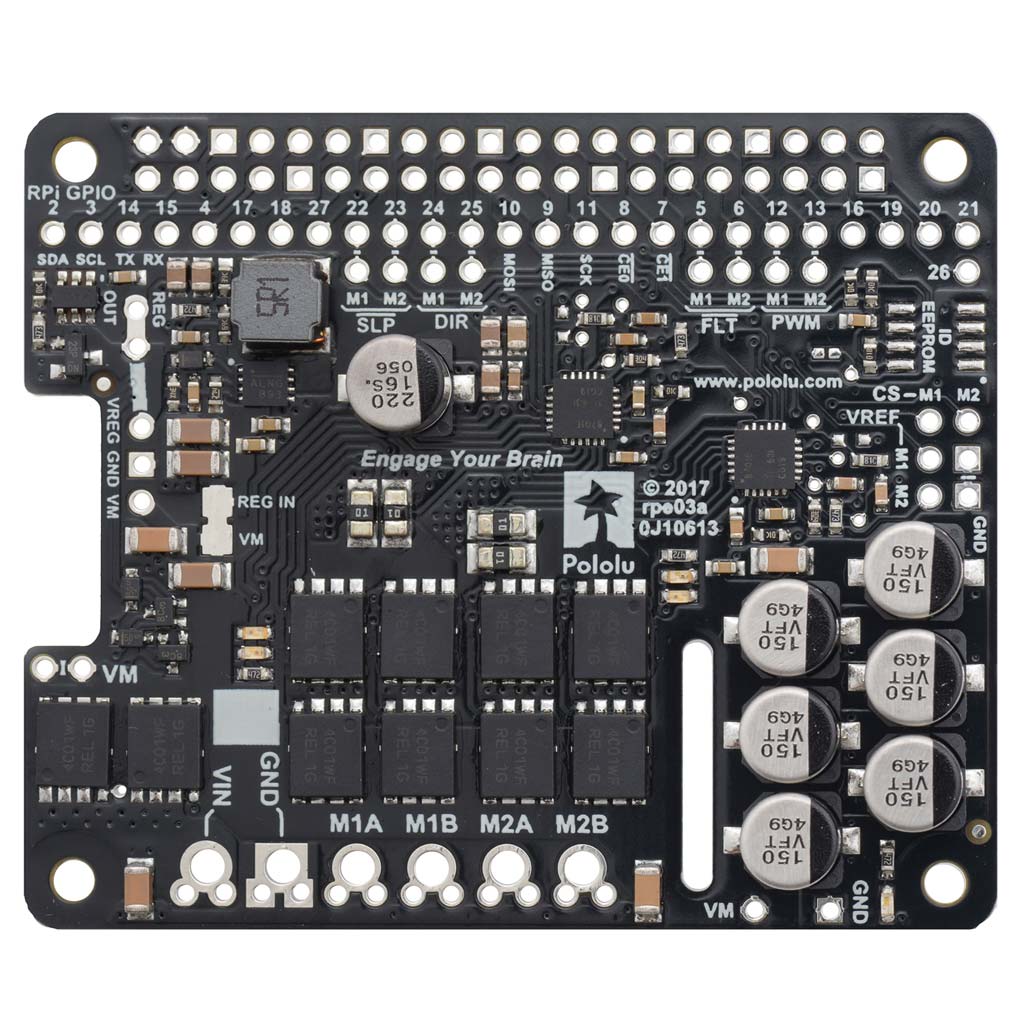 Pololu Dual G2 High-Power Motor Driver for Raspberry Pi - Image 6