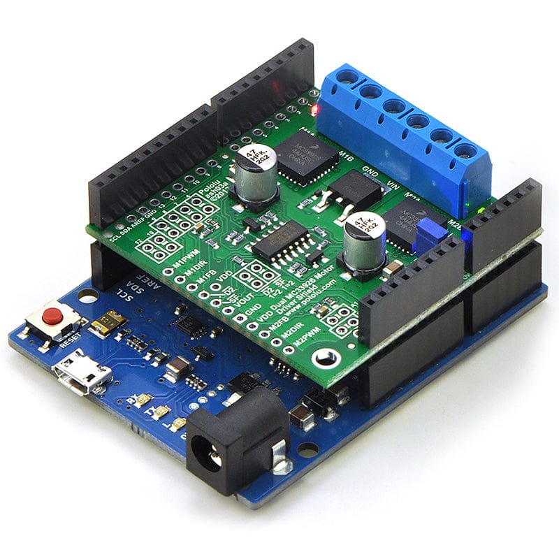 Pololu Dual MC33926 Motor Driver Shield for Arduino - Image 5