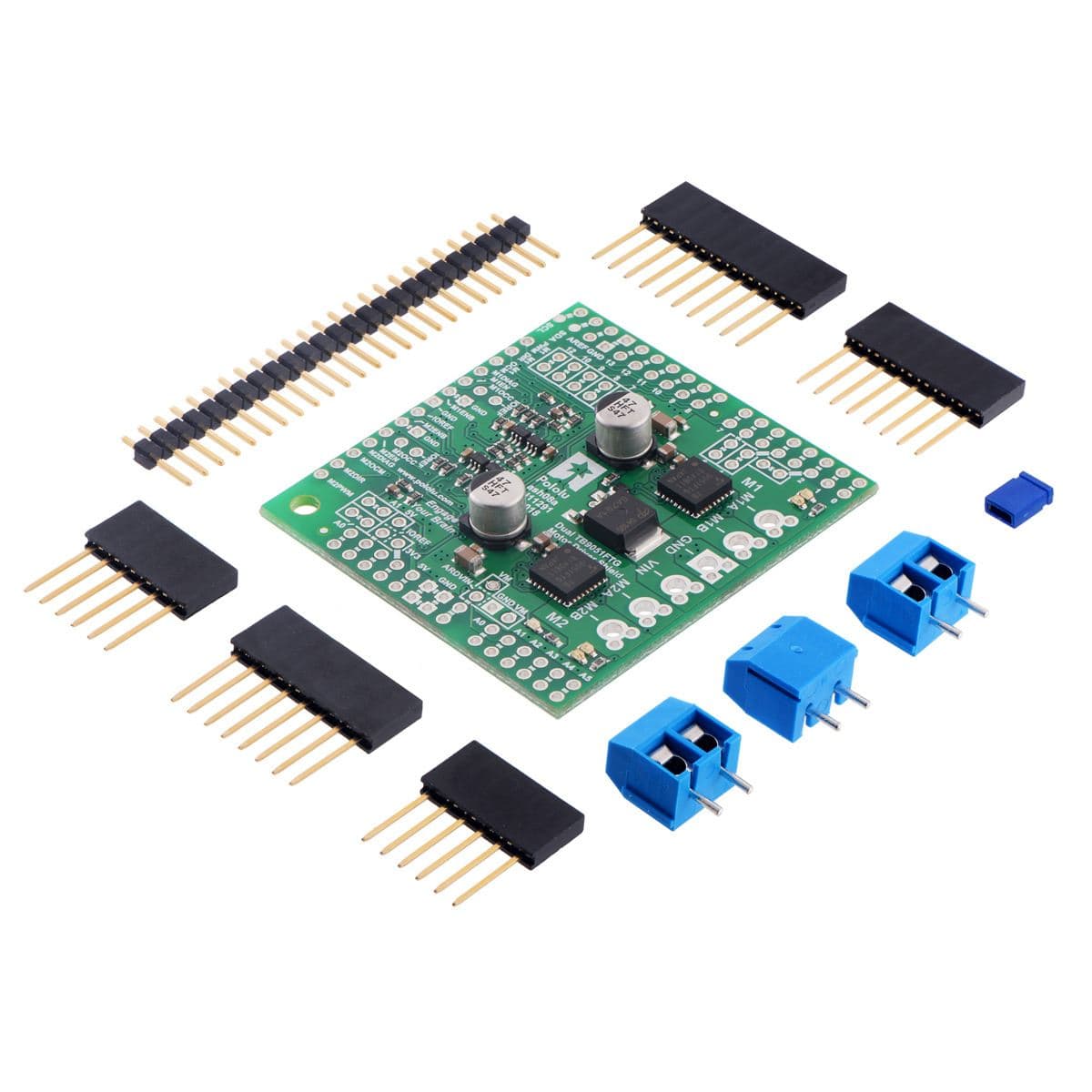 Pololu Dual TB9051FTG Motor Driver Shield for Arduino - Image 2