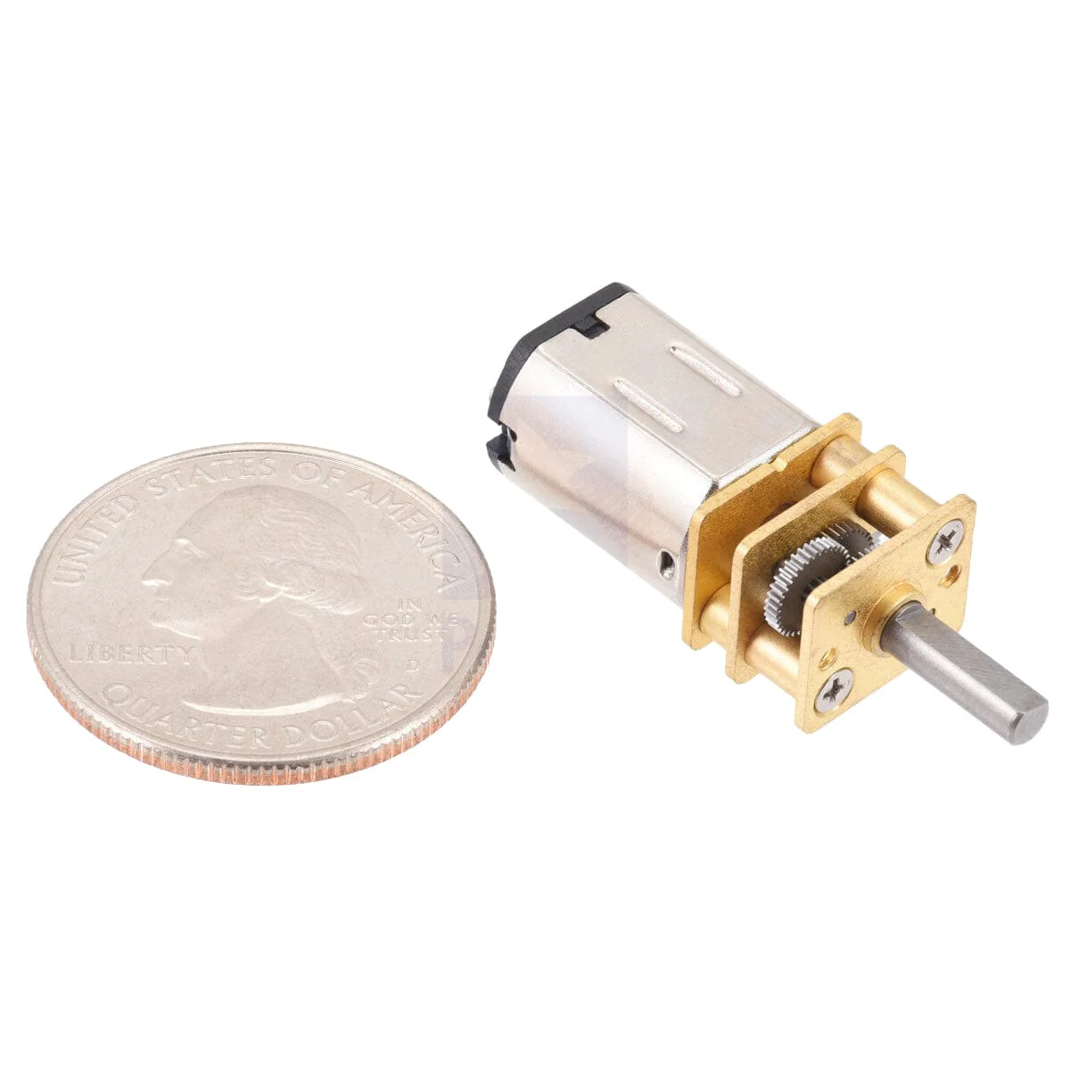 Pololu High-Power 10:1 6V Micro Metal Gearmotor with Extended Motor Shaft - Image 2