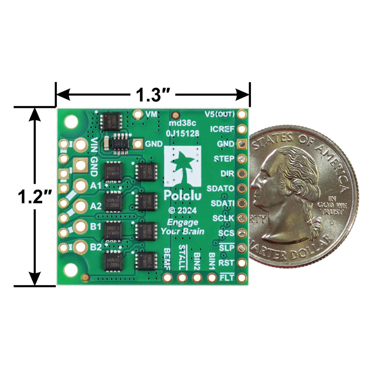 Pololu High-Power Stepper Motor Driver 36v8 - Image 8