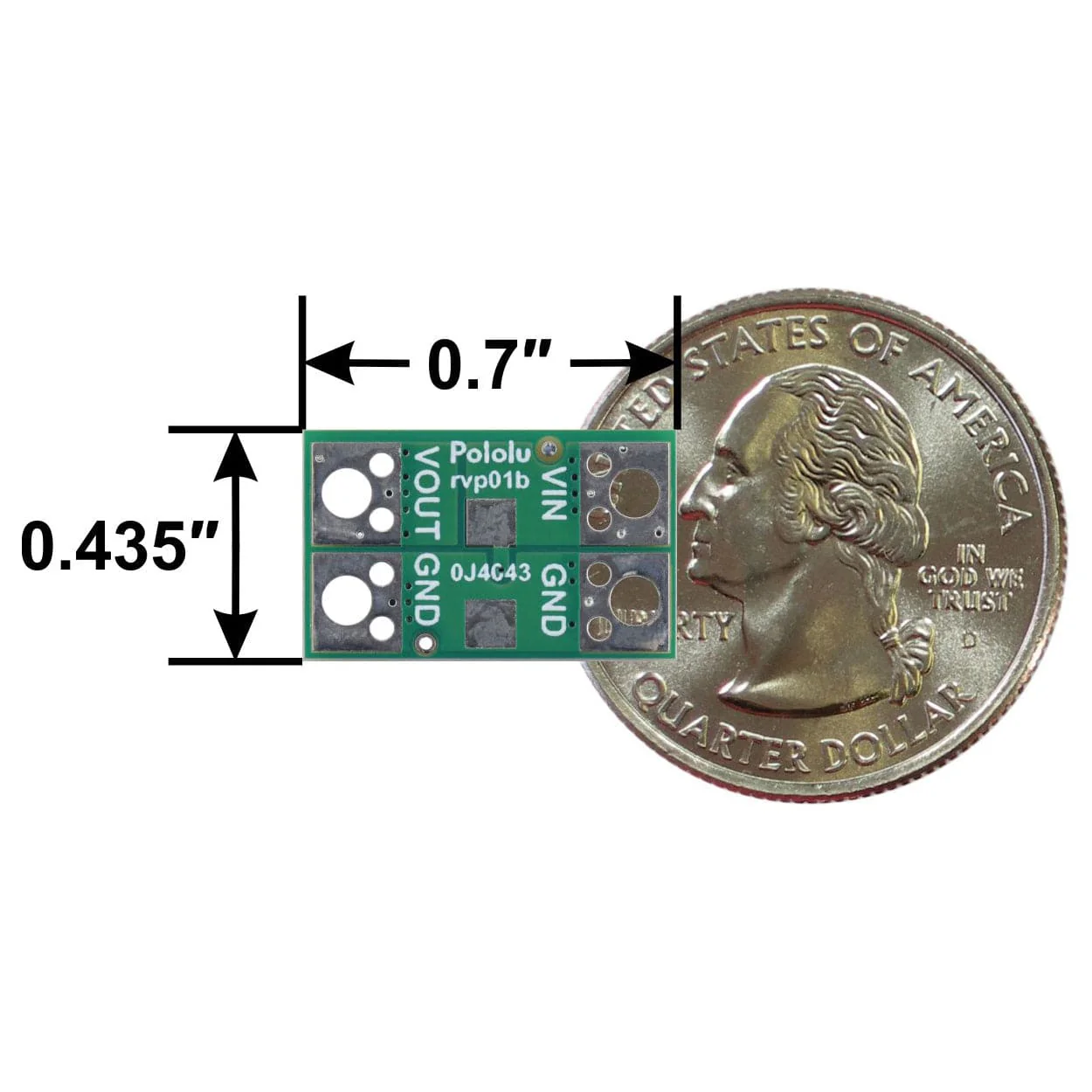 Pololu Ideal Diode Reverse Voltage Protector (4-60V 25A) - Image 5