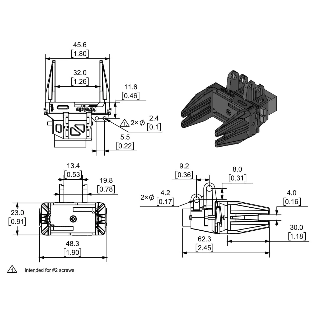 Pololu Micro Gripper Kit with Position Feedback Servo - Image 8