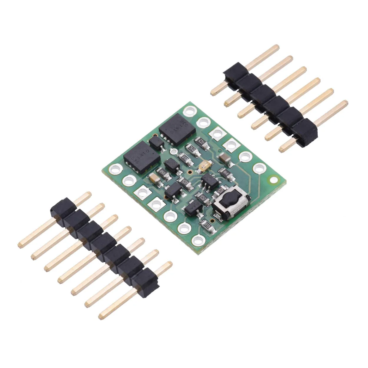 Pololu Mini Pushbutton Power Switch with Reverse Voltage Protection - LV - Image 2