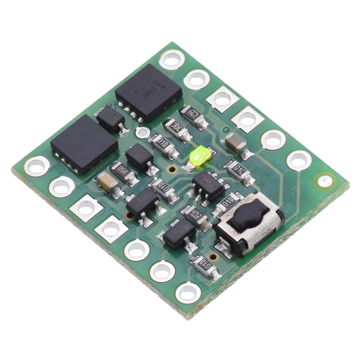 Pololu Mini Pushbutton Power Switch with Reverse Voltage Protection - SV